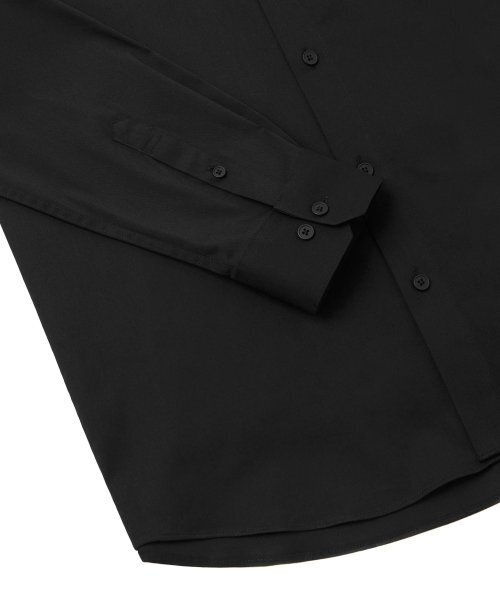 MUSINSA STANDARD（ムシンサスタンダード）の「ベーシックドレスシャツ[ブラック]（ビジネスシャツ・メンズ・その他・LARGE/X-LARGE/XX-LARGE/SMALL/MEDIUM）」の8枚目の写真