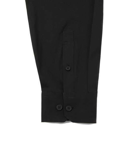 MUSINSA STANDARD（ムシンサスタンダード）の「ベーシックドレスシャツ[ブラック]（ビジネスシャツ・メンズ・その他・LARGE/X-LARGE/XX-LARGE/SMALL/MEDIUM）」の9枚目の写真