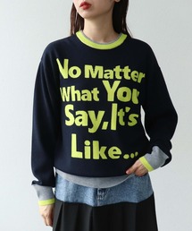 Cepica | 2Wayロゴニット(ニット/セーター)