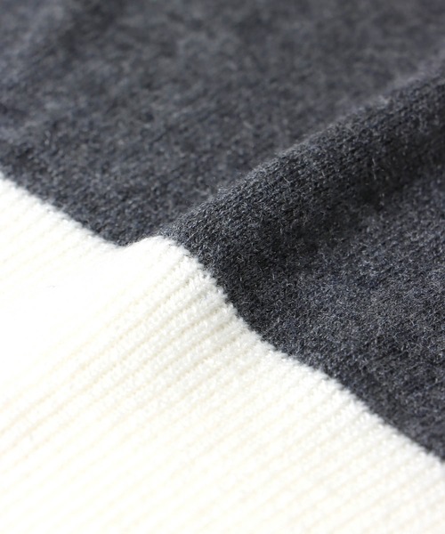 Cepica（セピカ）の「2Wayロゴニット（ニット/セーター・レディース・グレー/ネイビー・FREE）」の18枚目の写真