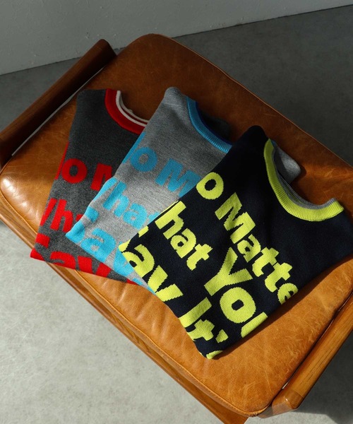 Cepica（セピカ）の「2Wayロゴニット（ニット/セーター・レディース・グレー/ネイビー・FREE）」の16枚目の写真