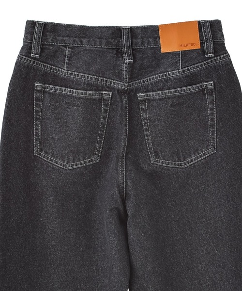 MILKFED.（ミルクフェド）の「MILKFED. EMBROIDERED DENIM PANTS（デニムパンツ・レディース・オフホワイト/ライトブルー/ブラック・M/S）」の15枚目の写真