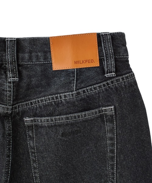 MILKFED.（ミルクフェド）の「MILKFED. EMBROIDERED DENIM PANTS（デニムパンツ・レディース・オフホワイト/ライトブルー/ブラック・M/S）」の16枚目の写真