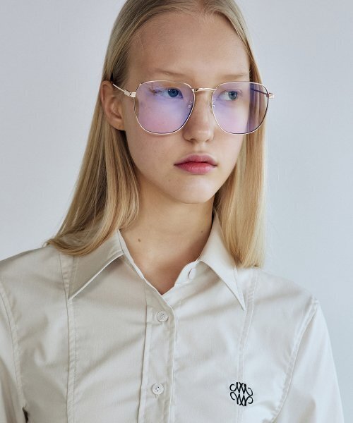 NICK&NICOLE(ニックアンドニコール)の「MINIMAL PINTUCK WRINKLE FREE SHIRT_BEIGE(シャツ/ブラウス・レディース・その他・MEDIUM/LARGE)」の2枚目の写真