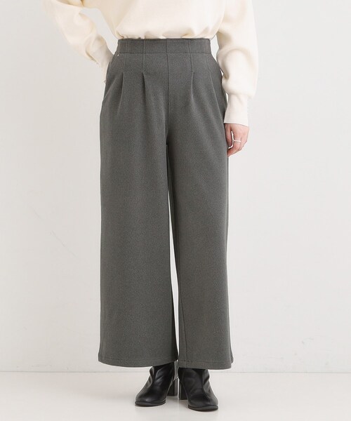 DRESKIP(ドレスキップ)の「【着丈選べる/きっと虜になる】あったかもちもち ワイドパンツ(その他パンツ・レディース・ブラウン系/ブラック/オフホワイト/ブルー/チャコールグレー・40/02/01/36/04/03/38/42)」の21枚目の写真