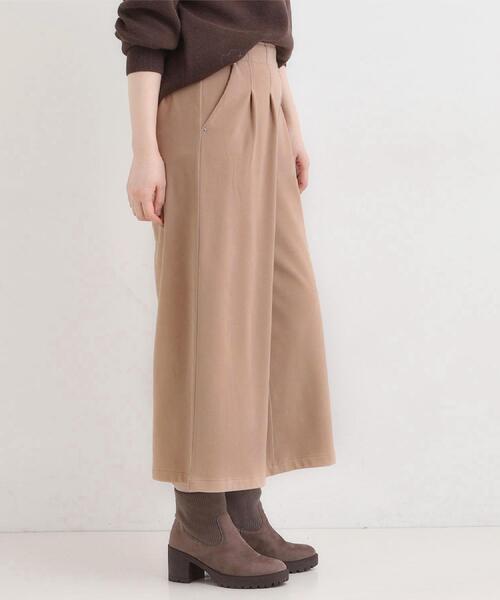 DRESKIP(ドレスキップ)の「【着丈選べる/きっと虜になる】あったかもちもち ワイドパンツ(その他パンツ・レディース・ブラウン系/ブラック/オフホワイト/ブルー/チャコールグレー・40/02/01/36/04/03/38/42)」の6枚目の写真