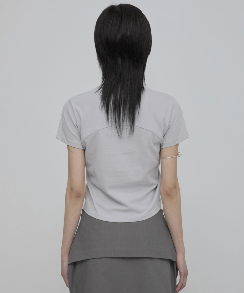 FLAREUP(フレアアップ)の「Cloud T-Shirt (FL-163_Gray)(Tシャツ/カットソー・レディース・グレー・1/2)」の5枚目の写真