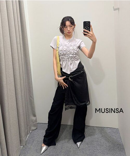 FLAREUP(フレアアップ)の「Cloud T-Shirt (FL-163_Gray)(Tシャツ/カットソー・レディース・グレー・1/2)」の8枚目の写真