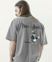 ピアチェ半袖Tシャツディープグレー