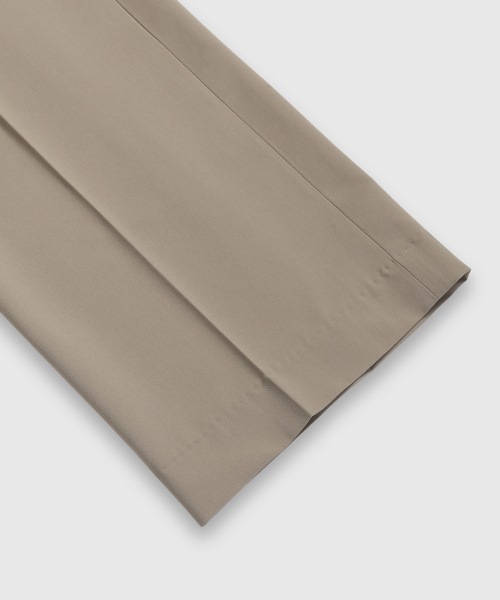 LEMAIN SECOND（リメインセカンド）の「ONE-TUCK SEMI WIDE HIDDEN BANDING SLACKS [BEIGE]（スラックス・メンズ・その他・LARGE/X-LARGE/XX-LARGE/XXX-LARGE/SMALL/MEDIUM）」の9枚目の写真