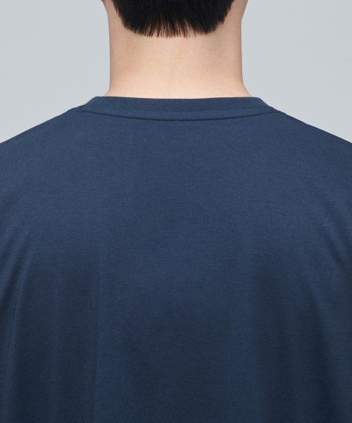 MUSINSA STANDARD（ムシンサスタンダード）の「[クールタンダード] リラックスフィットクルーネックTシャツ [ターコイズ]（Tシャツ/カットソー・メンズ・その他・SMALL/MEDIUM/LARGE/X-LARGE/XX-LARGE/XXX-LARGE）」の6枚目の写真