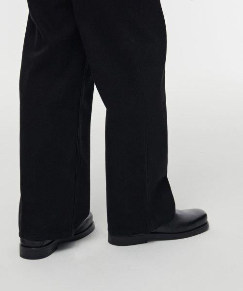 MUSINSA STANDARD（ムシンサスタンダード）の「裏起毛ワイドデニムパンツ[ブラック]（デニムパンツ・メンズ・その他・40/38/42/36/34/32/30/31/33/26/27/28/29）」の7枚目の写真