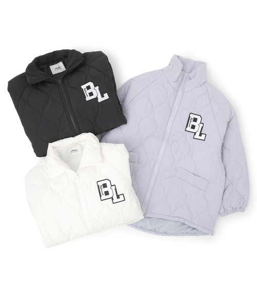 by LOVEiT（バイラビット）の「モンスターキルティングコート（ブルゾン・キッズ・オフホワイト/ブルー/ブラック・140cm/120cm/130cm/150cm/160cm）」の9枚目の写真