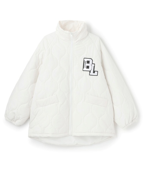 by LOVEiT（バイラビット）の「モンスターキルティングコート（ブルゾン・キッズ・オフホワイト/ブルー/ブラック・140cm/120cm/130cm/150cm/160cm）」の11枚目の写真
