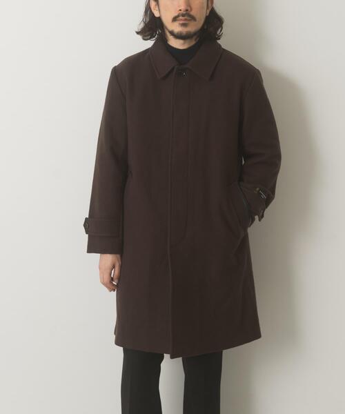 ITEMS URBANRESEARCH(アイテムズ アーバンリサーチ)の「尾州ウール バルマカンコート(その他アウター・メンズ・ブラック/ブラウン/ネイビー・LARGE/MEDIUM)」の8枚目の写真