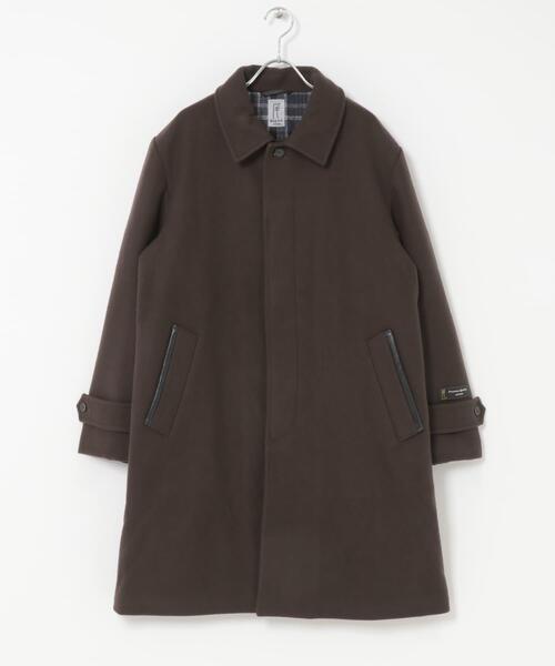 ITEMS URBANRESEARCH（アイテムズ アーバンリサーチ）の「尾州ウール バルマカンコート（その他アウター・メンズ・ブラック/ブラウン/ネイビー・LARGE/MEDIUM）」の9枚目の写真