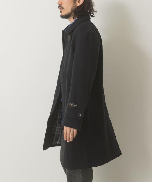 ITEMS URBANRESEARCH（アイテムズ アーバンリサーチ）の「尾州ウール バルマカンコート（その他アウター・メンズ・ブラック/ブラウン/ネイビー・LARGE/MEDIUM）」の16枚目の写真