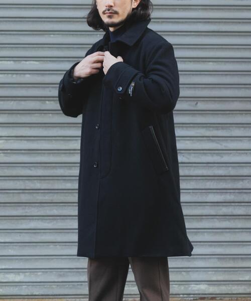 セール】尾州ウール バルマカンコート（その他アウター）｜ITEMS