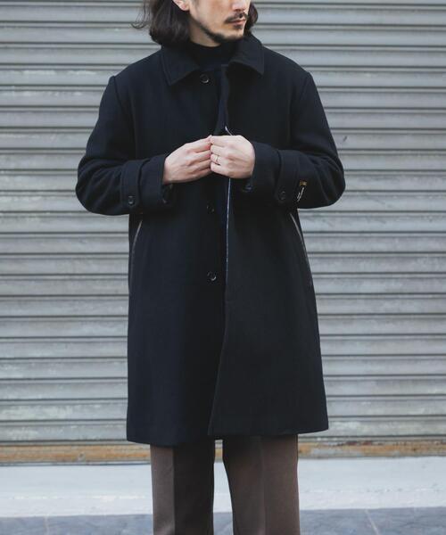 セール】尾州ウール バルマカンコート（その他アウター）｜ITEMS
