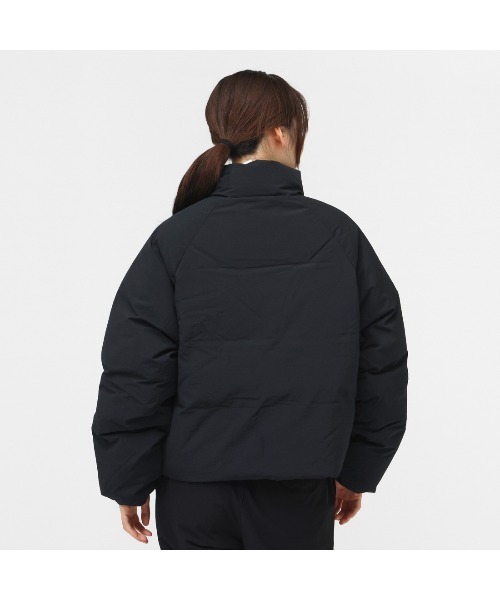 NEW ERA（ニューエラ）の「ニューエラ  WS DOWN JACKET BLK（ダウンジャケット/コート・レディース・ブラック・S/M）」の2枚目の写真