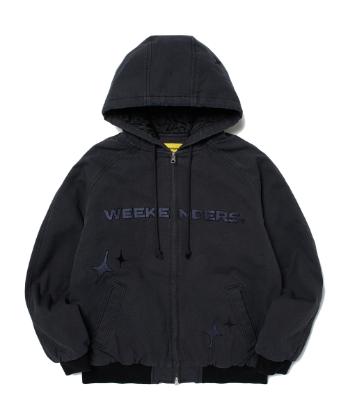 WKNDRS(ウィーキャンドース)の「FAIRY HOODED JK (CHARCOAL)(パーカー・レディース・その他・LARGE/X-LARGE/MEDIUM)」の1枚目の写真