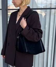 Kotoe（コトエ）の「【2WAY】フェイクスエード ボストン ショルダーバッグ（ボストンバッグ）」