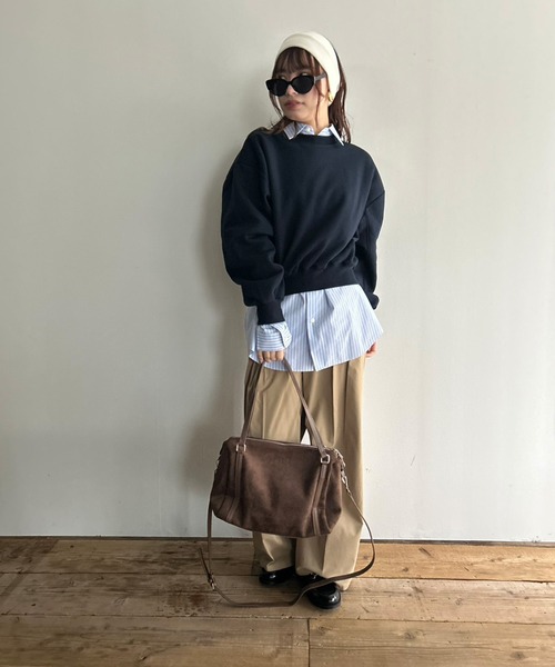 セール】【2WAY】フェイクスエード ボストン ショルダーバッグ