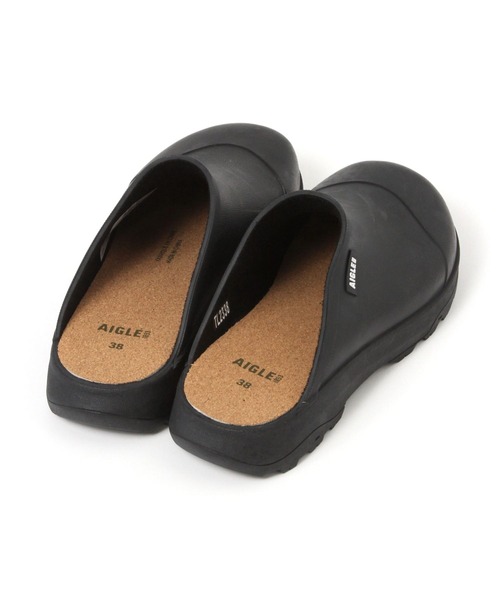 studio CLIP（スタディオクリップ）の「【daily CLIP】AIGLE CORLAY（サンダル・レディース・ブラック/レッド・MEDIUM/LARGE）」の5枚目の写真