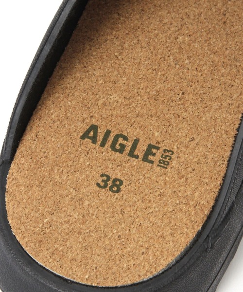 studio CLIP（スタディオクリップ）の「【daily CLIP】AIGLE CORLAY（サンダル・レディース・ブラック/レッド・MEDIUM/LARGE）」の10枚目の写真