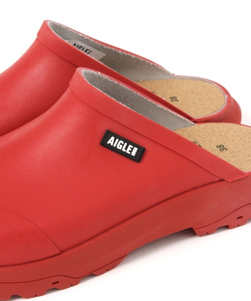 studio CLIP（スタディオクリップ）の「【daily CLIP】AIGLE CORLAY（サンダル・レディース・ブラック/レッド・MEDIUM/LARGE）」の12枚目の写真