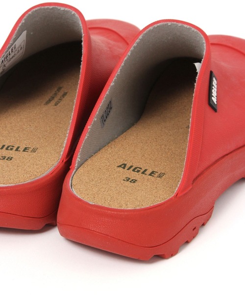 studio CLIP（スタディオクリップ）の「【daily CLIP】AIGLE CORLAY（サンダル・レディース・ブラック/レッド・MEDIUM/LARGE）」の13枚目の写真