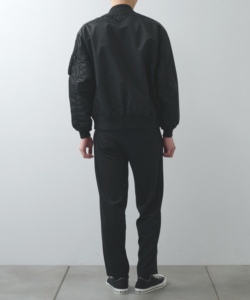 WHITE MOUNTAINEERING（ホワイトマウンテニアリング）の「【White Mountaineering/ホワイトマウンテニアリング】WM×ALPHA INDUSTRIES MA-1 JKT（MA-1・メンズ・ブラック・M/L/XL）」の6枚目の写真