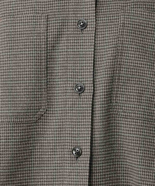 studio CLIP(スタディオクリップ)の「TRツイードライクシャツ(シャツ/ブラウス・レディース・その他2/その他1/ブラウン/アイボリー・FREE)」の14枚目の写真
