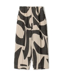 HAVERSACK | HAVERSACK ATTIRE リネンコットン 総柄パンツ(その他パンツ)