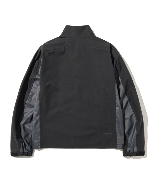 PHYPS MOTORCYCLE(フィップスモーターサイクル)の「H-Tech 3Layer Wind Shield Track Jacket Black(ナイロンジャケット・レディース・その他・SMALL/MEDIUM/LARGE/X-LARGE)」の3枚目の写真
