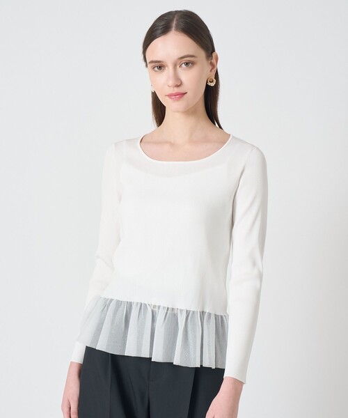 【Eternal Line 2026】シアーフレアヘムリブ プルオーバー