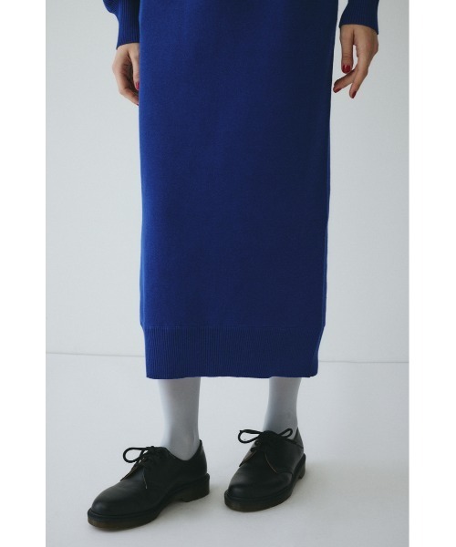 HeRIN.CYE(ヘリンドットサイ)の「Layered knit dress レイヤードニットドレス(ワンピース・レディース・レッド/ブラック/ブルー・FREE)」の20枚目の写真