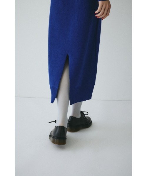 HeRIN.CYE(ヘリンドットサイ)の「Layered knit dress レイヤードニットドレス(ワンピース・レディース・レッド/ブラック/ブルー・FREE)」の9枚目の写真