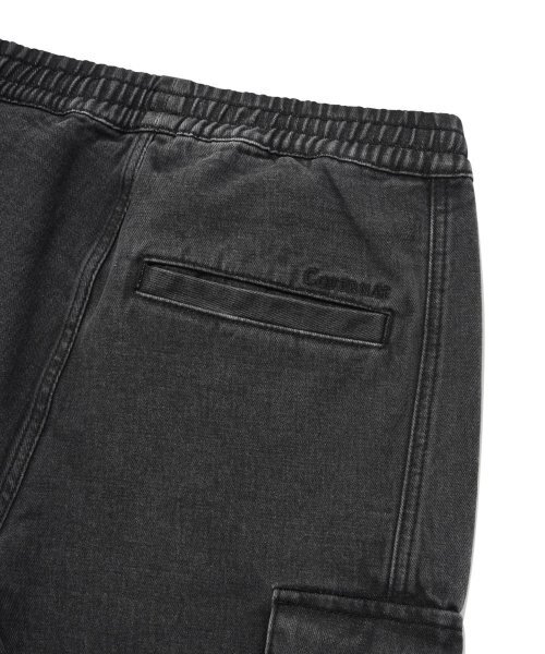 COVERNAT(カバーナット)の「デニムカーゴジョガーパンツブラック(デニムパンツ・レディース・その他・MEDIUM/LARGE/SMALL)」の3枚目の写真