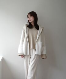 cle blatt（クレブラット）の「フェイクムートンショートコート（ムートンコート）」