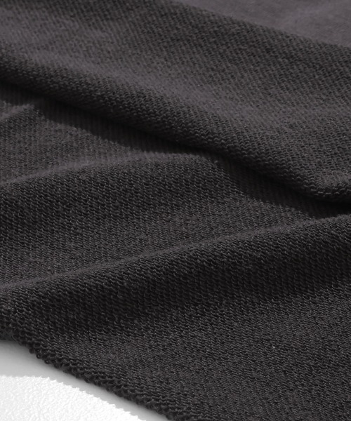 KRIFF MAYER Lady's Collection(クリフメイヤーレディースコレクション)の「のび~る裏毛 異素材切替ラグランスウェット / プルオーバー(ストレッチ・サーマル・ヴィンテージ風)(スウェット・レディース・オートミール/チャコール/カラフル/ピンク・MEDIUM/LARGE)」の13枚目の写真