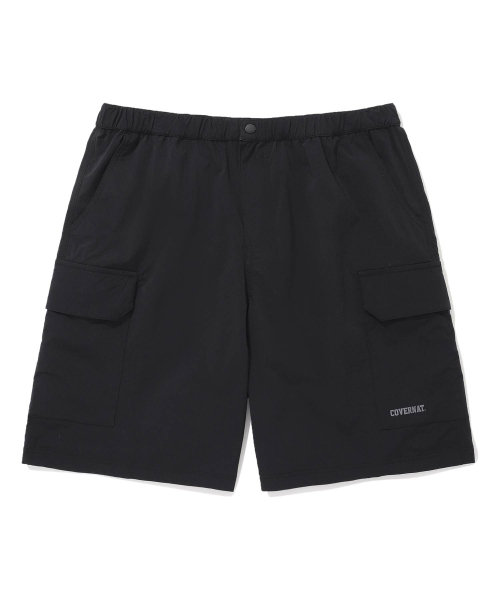 COVERNAT(カバーナット)の「カレッジテックナイロンショーツブラック(その他パンツ・レディース・その他・MEDIUM/SMALL/X-SMALL)」の1枚目の写真