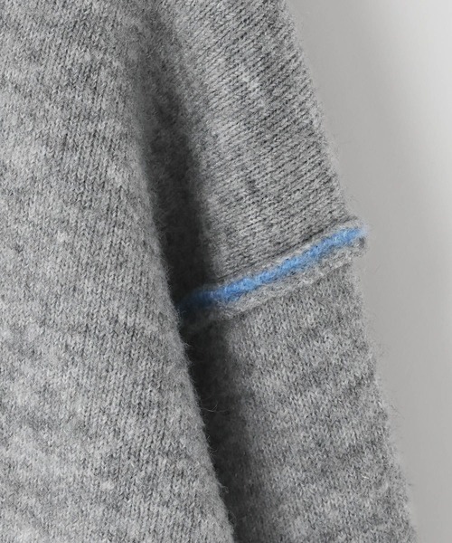 LOWRYS FARM（ローリーズファーム）の「バイカラーハイネックニットプルオーバーＬＳ　625124（ニット/セーター・レディース・ベージュ/ブラウン/グレー・FREE）」の13枚目の写真