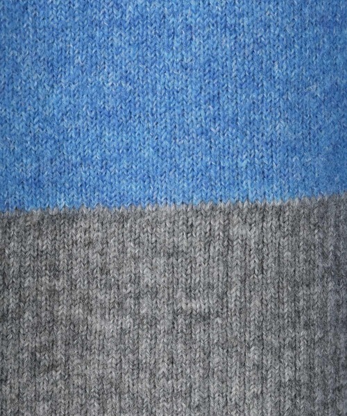 LOWRYS FARM（ローリーズファーム）の「バイカラーハイネックニットプルオーバーＬＳ　625124（ニット/セーター・レディース・ベージュ/ブラウン/グレー・FREE）」の14枚目の写真