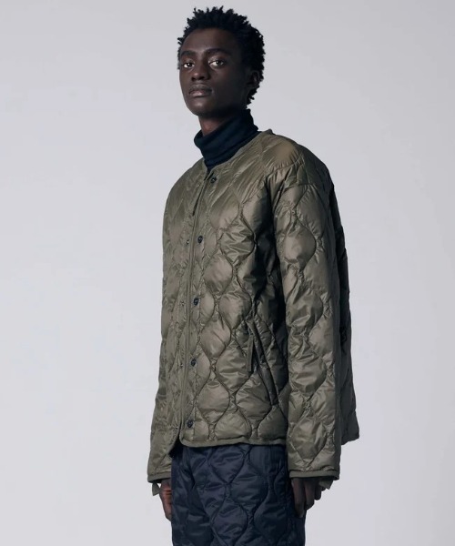 TAION MILITARY M65 LINER W-ZIP SHORT DOWN JKT (SOFT SHE (TAION