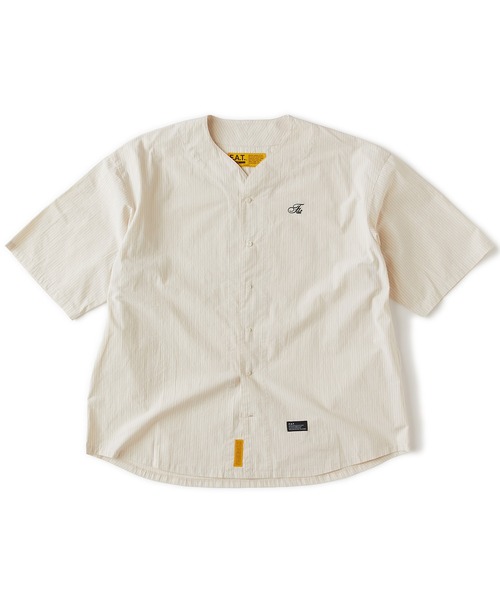 FAT(エフエイティー)の「BALLRIPE(シャツ/ブラウス・メンズ・オフホワイト/ブラック・JUMBO(XXL)/FAT(XL)/SKINNY(L)/TITCH(M))」の2枚目の写真