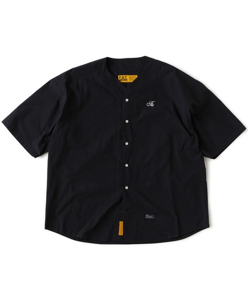 FAT(エフエイティー)の「BALLRIPE(シャツ/ブラウス・メンズ・オフホワイト/ブラック・JUMBO(XXL)/FAT(XL)/SKINNY(L)/TITCH(M))」の1枚目の写真