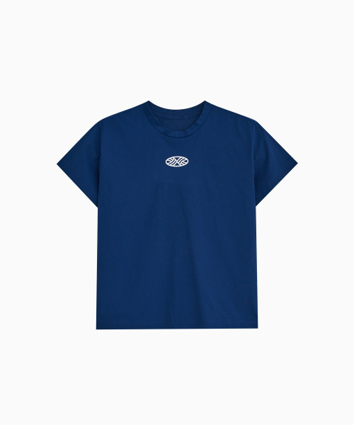 MENASOO(ミナス)の「VENODE Small Track Logo Active Tshirts_Blue (Crop Fit)(Tシャツ/カットソー・レディース・ブルー・1/2)」の12枚目の写真