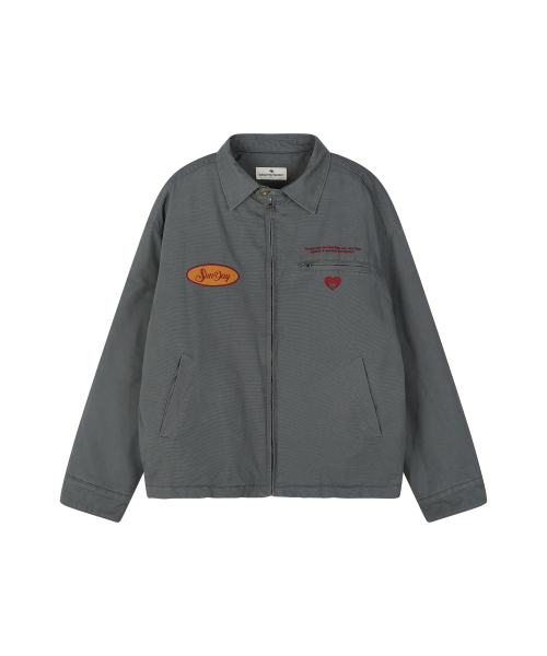 SUNDAY FRUIT MARKET(サンデーフルーツマーケット)の「MARKET VINTAGE WORK JACKET BLUE(デニムジャケット・メンズ・その他・SMALL/MEDIUM/LARGE)」の1枚目の写真