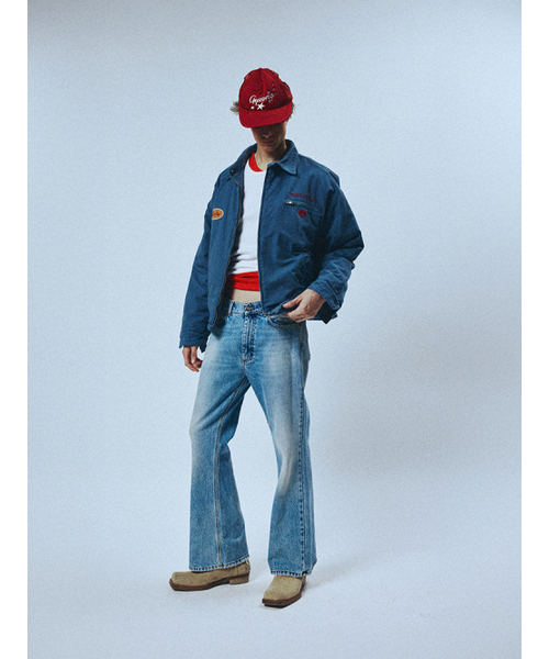 SUNDAY FRUIT MARKET(サンデーフルーツマーケット)の「MARKET VINTAGE WORK JACKET BLUE(デニムジャケット・メンズ・その他・SMALL/MEDIUM/LARGE)」の7枚目の写真